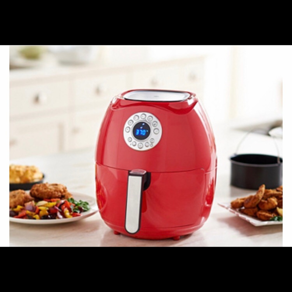 Cook's Essentials 3.4-qt Digital Air Fryer w/ pans - Picture 6 of 8